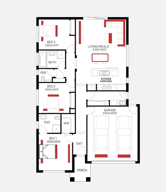 Floorplan of Homely house listing, Address available on request
