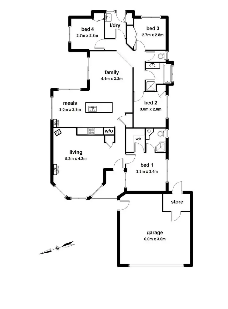 Floorplan of Homely house listing, 57 Pinoak Drive, Yarra Glen VIC 3775