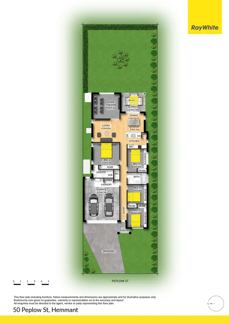 Floorplan of Homely house listing, 50 Peplow Street, Hemmant QLD 4174