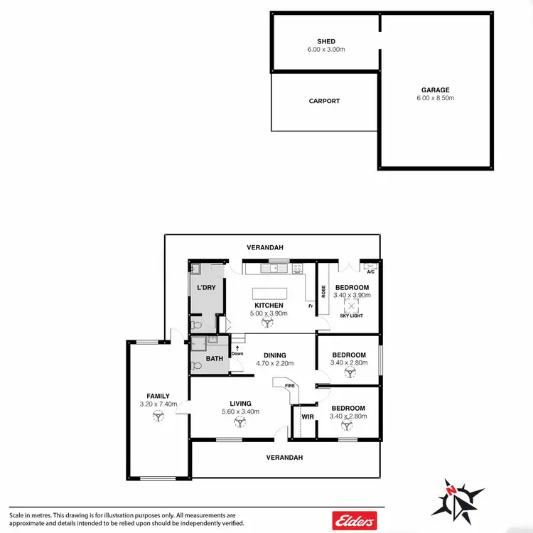 Floorplan of Homely house listing, 8 Pitt Street, Goolwa Beach SA 5214