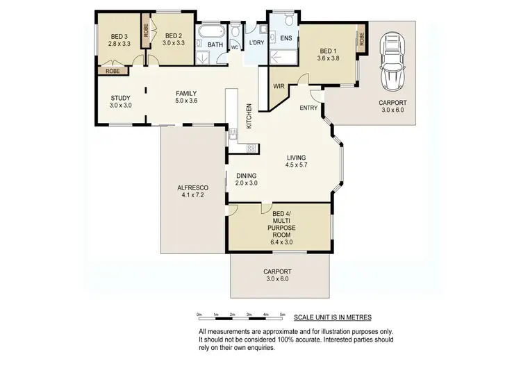 Floorplan of Homely house listing, 1 Town Court, Boronia Heights QLD 4124