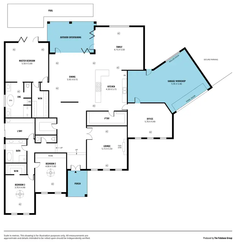 Floorplan of Homely house listing, 16 Torrey Road, Flagstaff Hill SA 5159