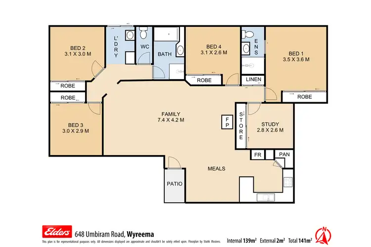 Floorplan of Homely house listing, 648 Umbiram Road, Wyreema QLD 4352