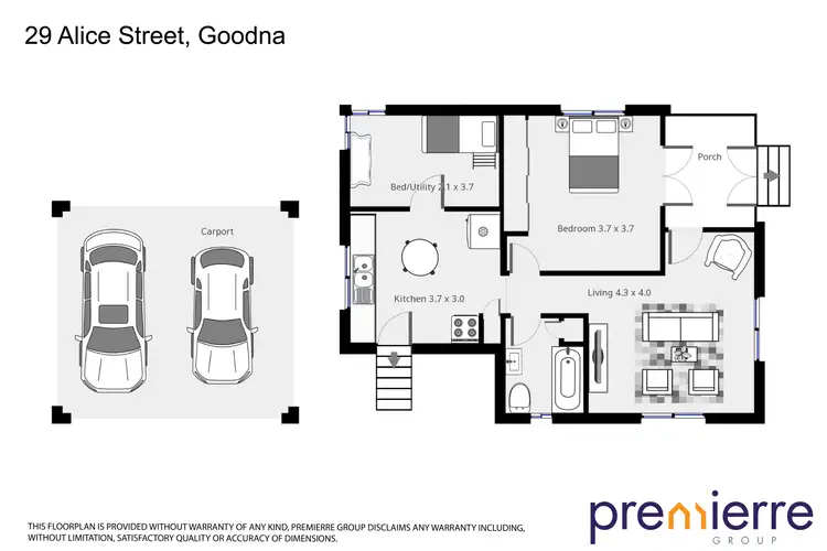 Floorplan of Homely house listing, 29 Alice Street, Goodna QLD 4300