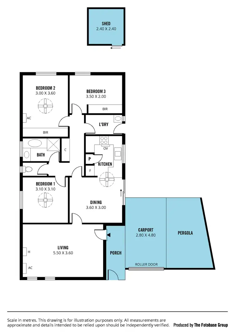 Floorplan of Homely unit listing, 2/6 Parson Street, Sturt SA 5047