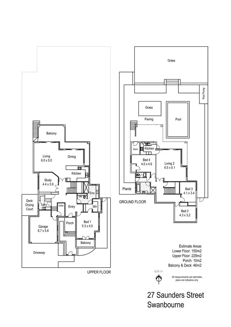 Floorplan of Homely house listing, 27 Saunders Street, Swanbourne WA 6010