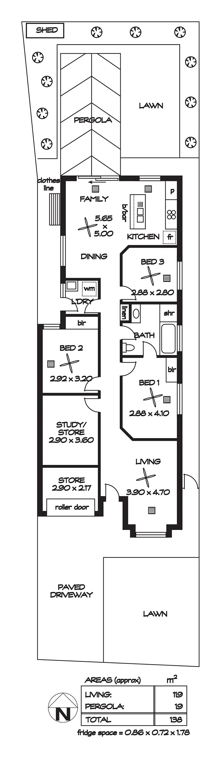 Floorplan of Homely house listing, 2 Dylan Court, Smithfield SA 5114