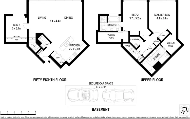 Floorplan of Homely apartment listing, 589/420 Queen Street, Brisbane QLD 4000