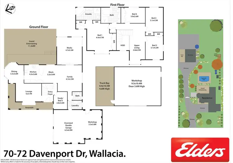 Floorplan of Homely house listing, 70-72 Davenport Drive, Wallacia NSW 2745