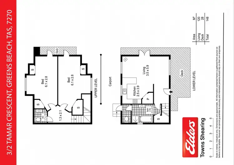Floorplan of Homely house listing, 3/2 Tamar Crescent, Greens Beach TAS 7270