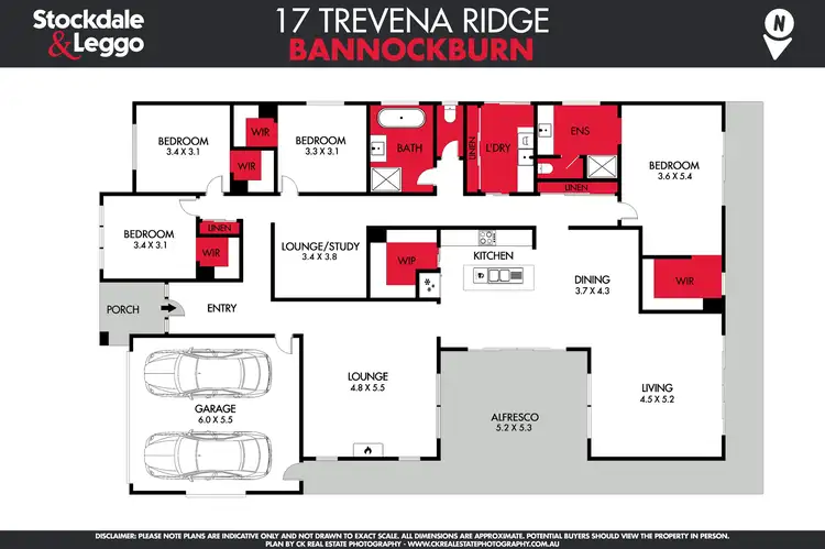 Floorplan of Homely house listing, 17 Trevena Ridge, Bannockburn VIC 3331