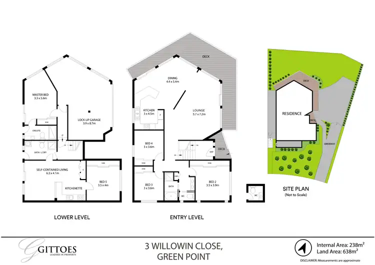 Floorplan of Homely house listing, 3 Willowin Close, Green Point NSW 2251