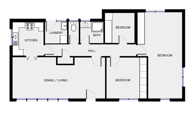 Floorplan of Homely house listing, 21 Glenorchy Street, Lyons ACT 2606