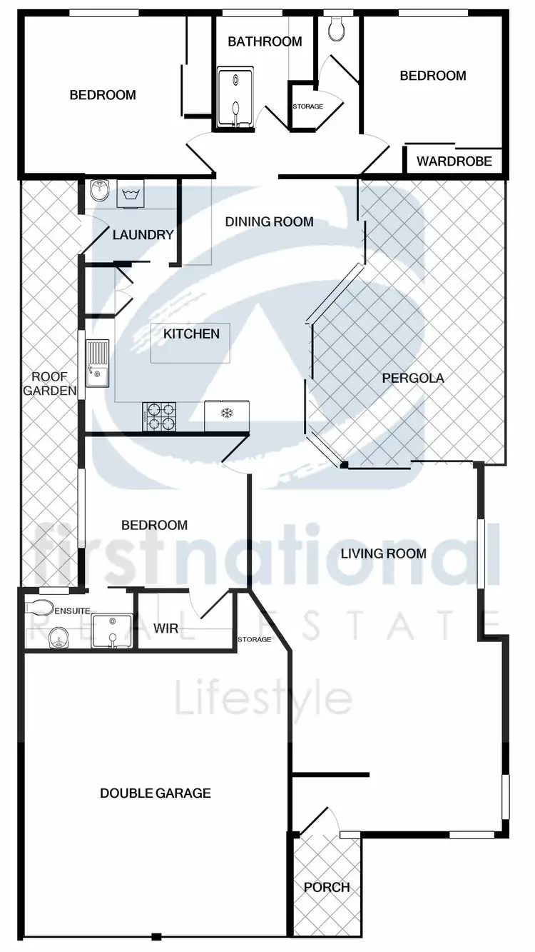Floorplan of Homely house listing, 40 Oxford Close, Sippy Downs QLD 4556