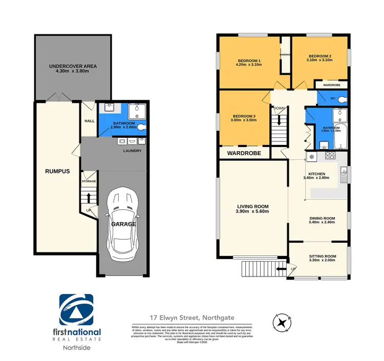 Floorplan of Homely house listing, 17 Elwyn Street, Northgate QLD 4013