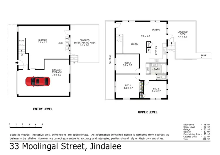 Floorplan of Homely house listing, 33 Moolingal Street, Jindalee QLD 4074