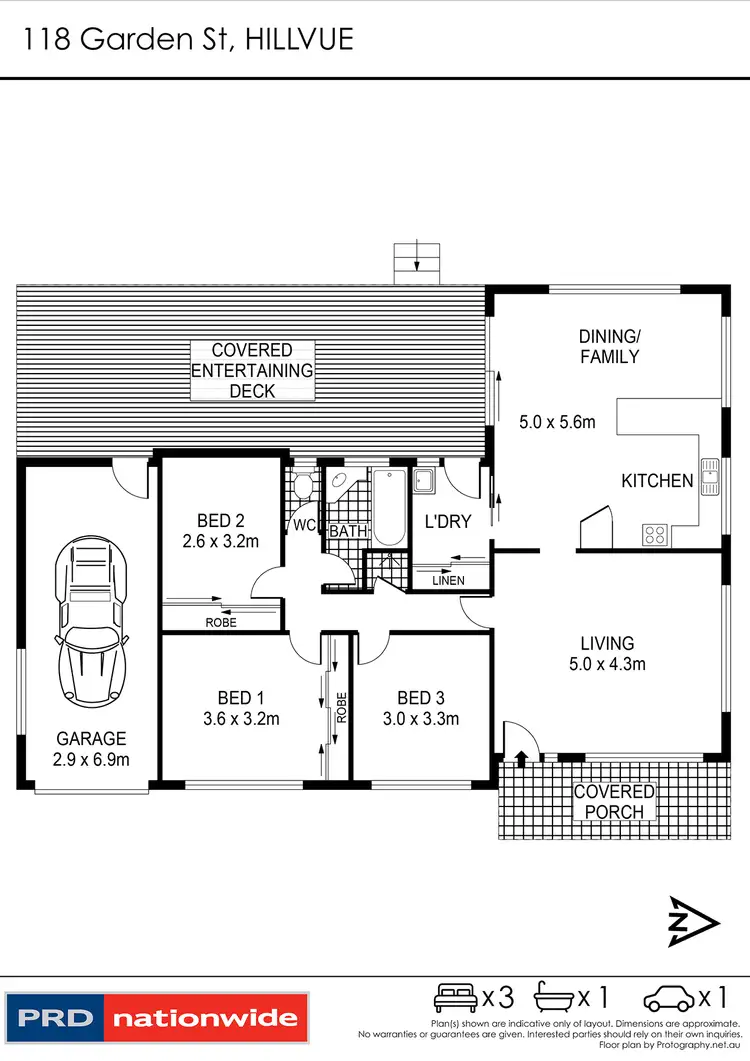 Floorplan of Homely house listing, 118 Garden Street, Tamworth NSW 2340