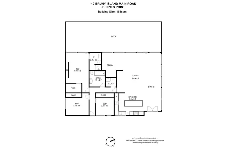 Floorplan of Homely house listing, 10 Bruny Island Main Road, Dennes Point TAS 7150