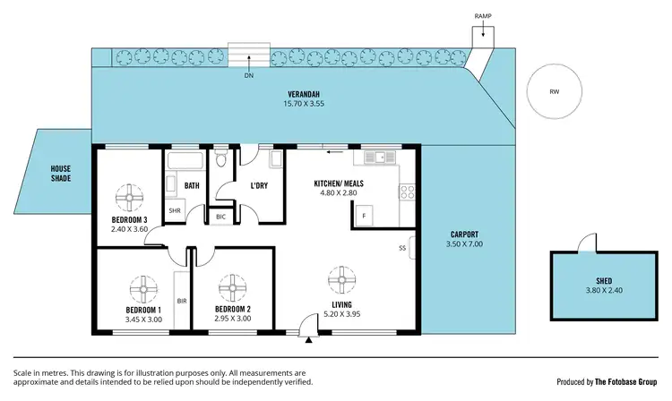 Floorplan of Homely house listing, 26 Lancing Court, Huntfield Heights SA 5163