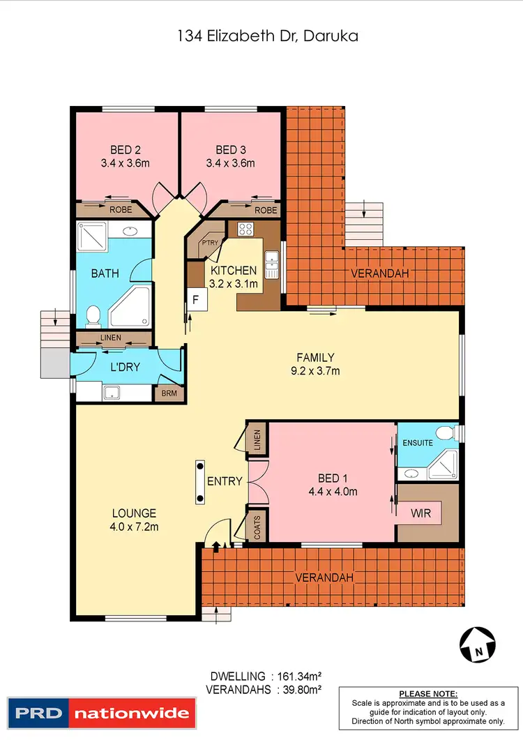 Floorplan of Homely house listing, 134 Elizabeth Drive, Tamworth NSW 2340