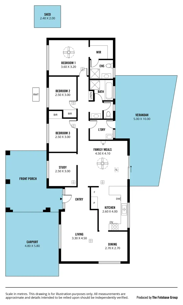 Floorplan of Homely house listing, 12 Muirfield Place, Morphett Vale SA 5162