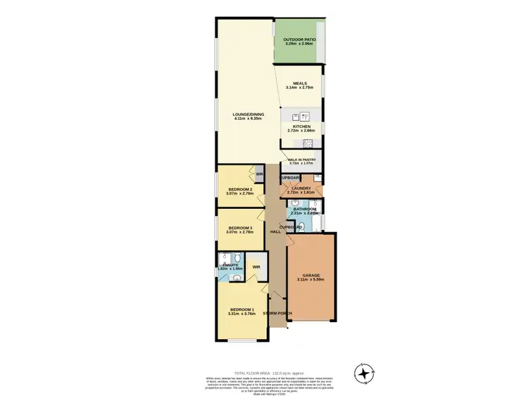 Floorplan of Homely house listing, 8 Hobbs Street, Horsley NSW 2530