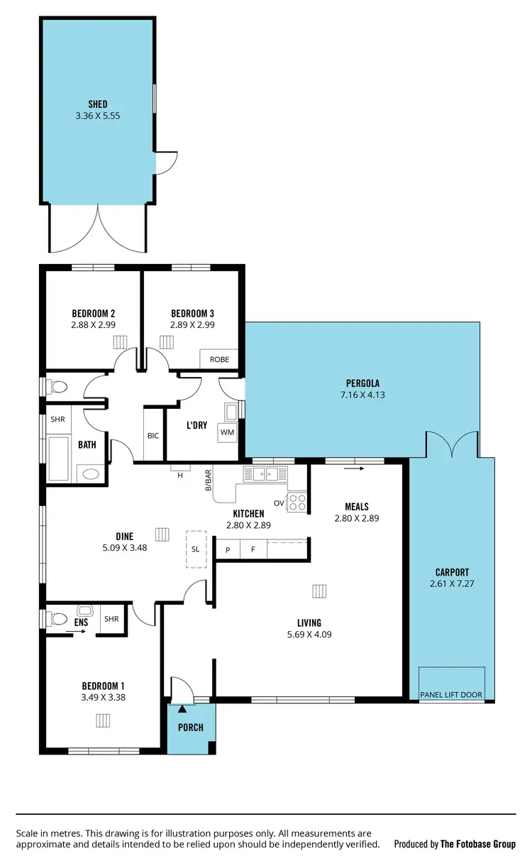 Floorplan of Homely house listing, 26 Barcelona Drive, Happy Valley SA 5159