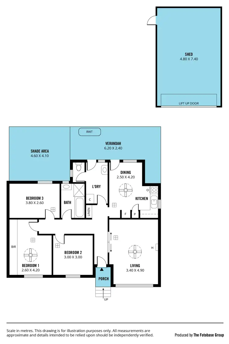 Floorplan of Homely house listing, 15 Kenney Street, Christies Beach SA 5165
