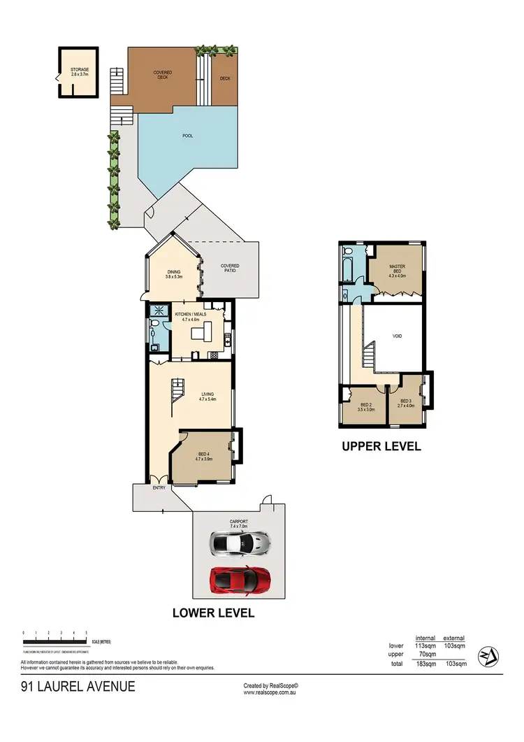 Floorplan of Homely house listing, 91 Laurel Avenue, Chelmer QLD 4068