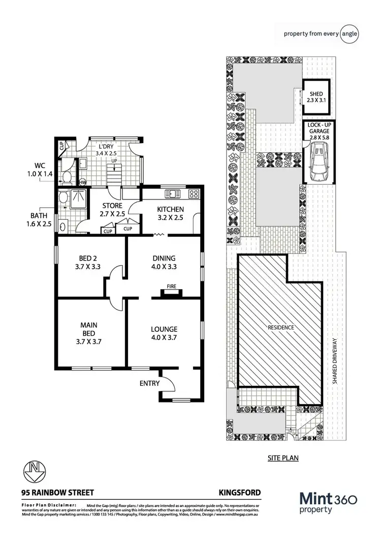 Floorplan of Homely house listing, 95 Rainbow Street, Kingsford NSW 2032