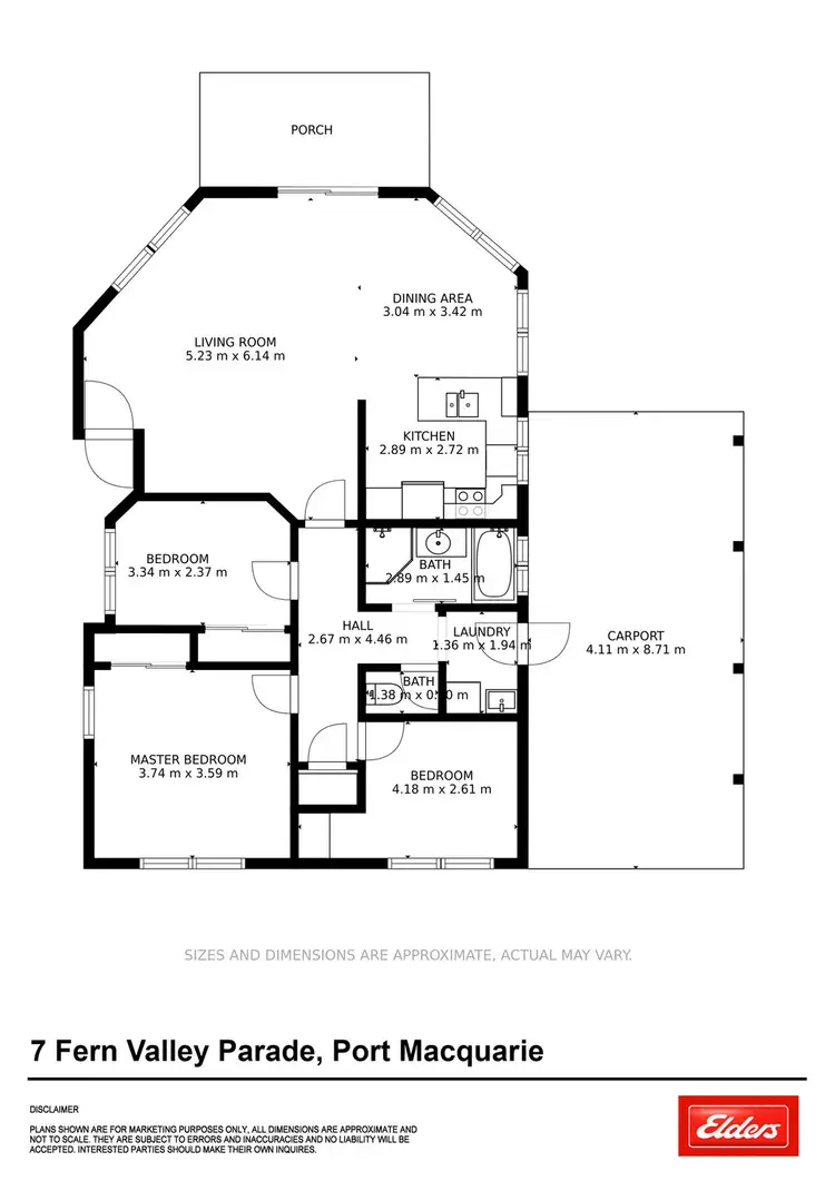 Floorplan of Homely house listing, 7 Fern Valley Parade, Port Macquarie NSW 2444