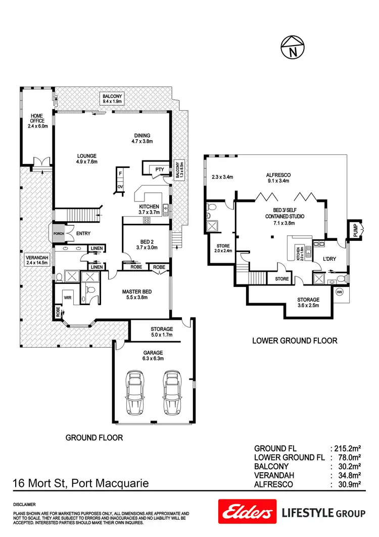 Floorplan of Homely house listing, 16 Mort Street, Port Macquarie NSW 2444