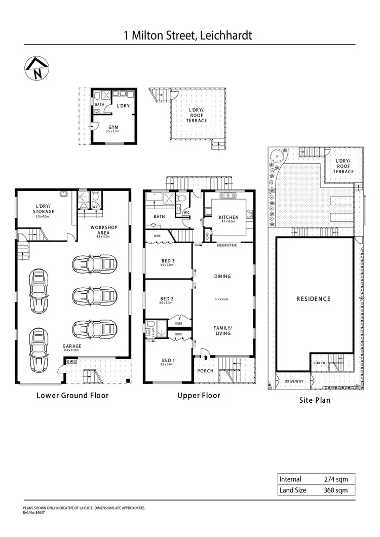 Floorplan of Homely house listing, 1 Milton Street, Leichhardt NSW 2040