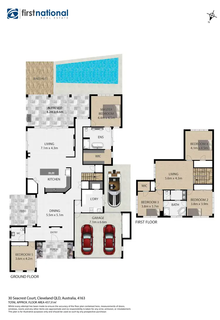 Floorplan of Homely house listing, 30 Seacrest Court, Raby Bay QLD 4163