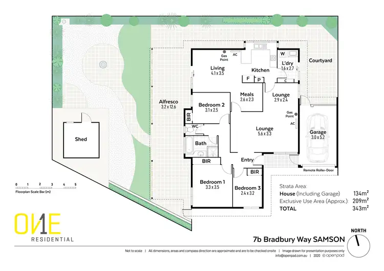 Floorplan of Homely house listing, 7B Bradbury Way, Samson WA 6163