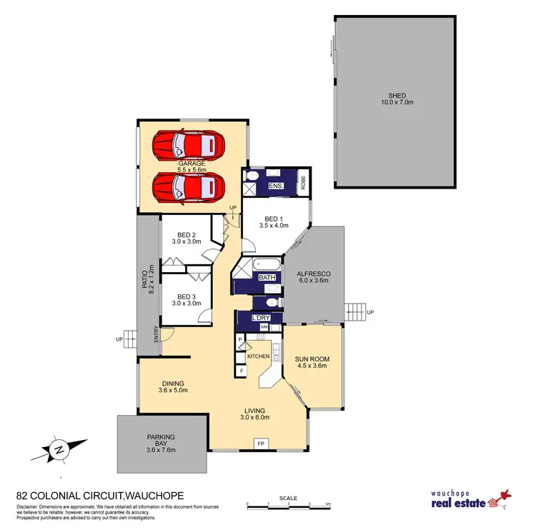 Floorplan of Homely house listing, 82 Colonial Circuit, Wauchope NSW 2446