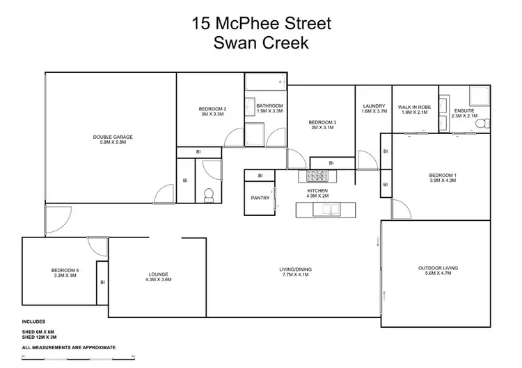 Floorplan of Homely house listing, 15 McPhee Street, Swan Creek NSW 2462