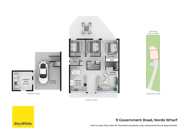 Floorplan of Homely house listing, 9 Government Road, Nords Wharf NSW 2281