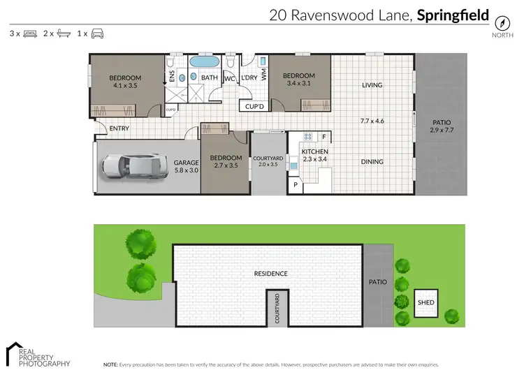 Floorplan of Homely house listing, 20 Ravenswood Lane, Springfield QLD 4300