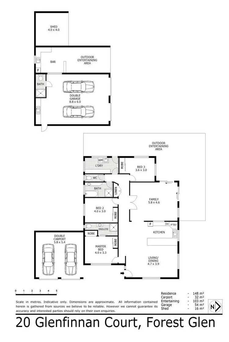 Floorplan of Homely house listing, 20 Glenfinnan Court, Forest Glen QLD 4556