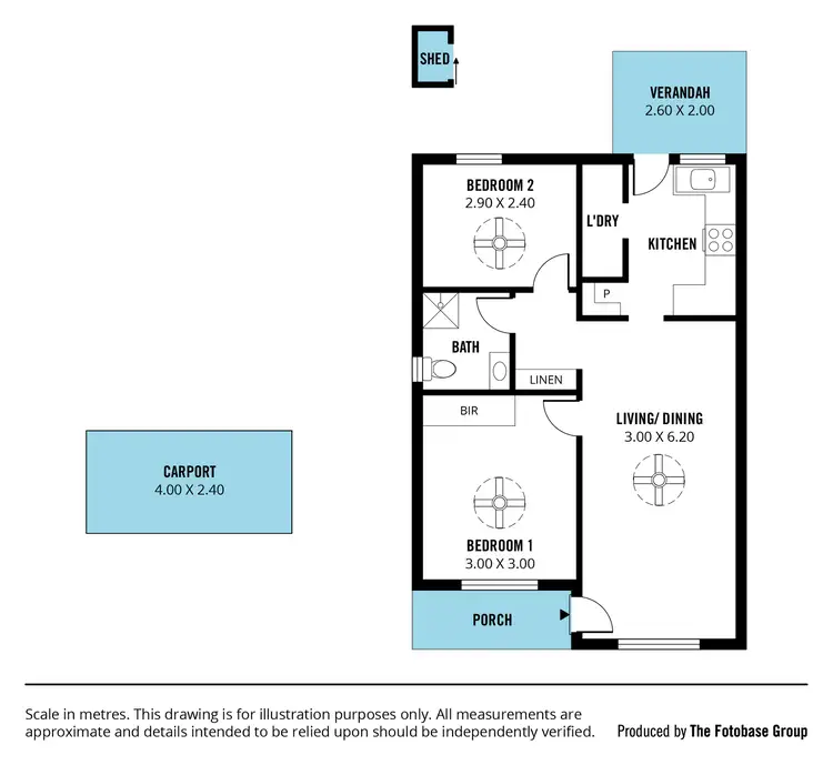 Floorplan of Homely unit listing, 14/19 Hillier Road, Morphett Vale SA 5162