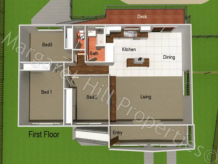 Floorplan of Homely house listing, 86 Banfield Drive, Mount Louisa QLD 4814