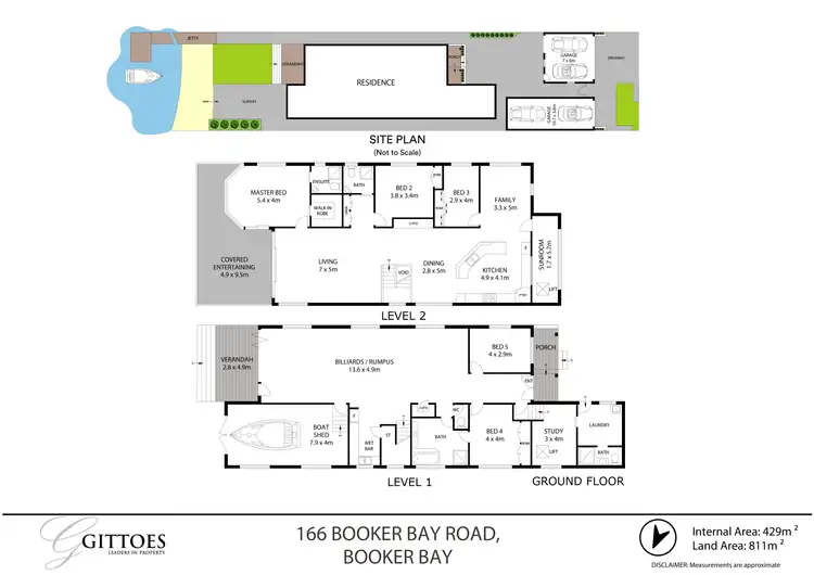 Floorplan of Homely house listing, 166 Booker Bay Road, Booker Bay NSW 2257