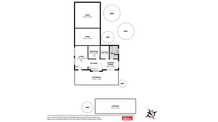 Floorplan of Homely house listing, 117 Main Road, Finniss SA 5255