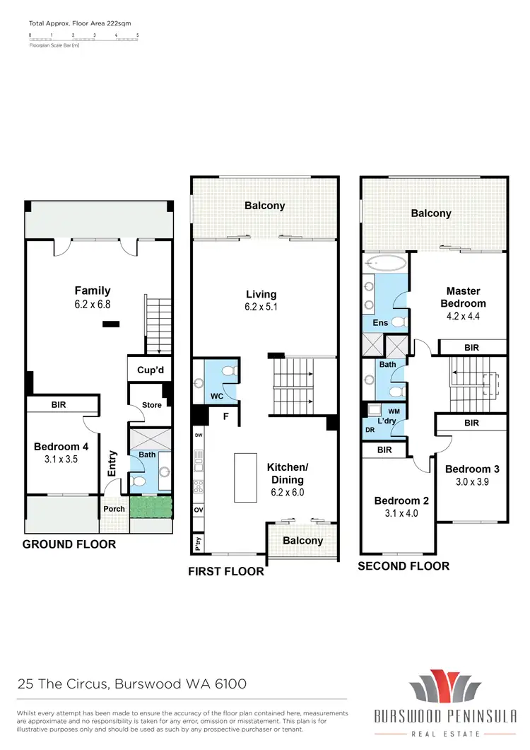 Floorplan of Homely house listing, 25 The Circus, Burswood WA 6100