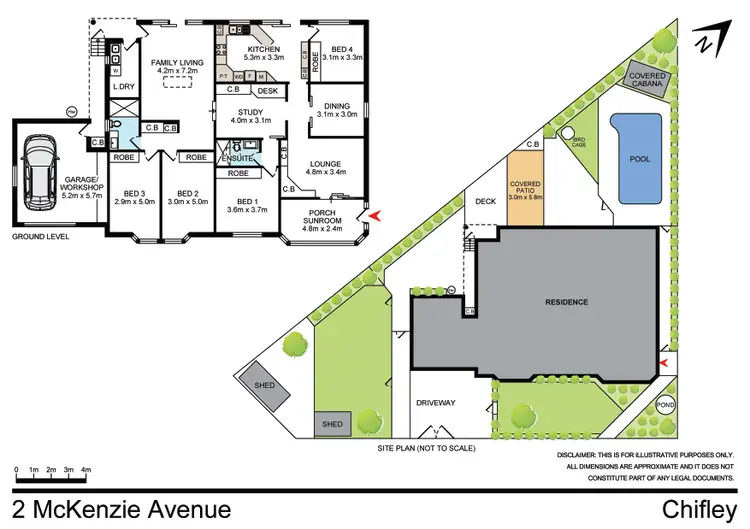 Floorplan of Homely house listing, 2 McKenzie Avenue, Chifley NSW 2036