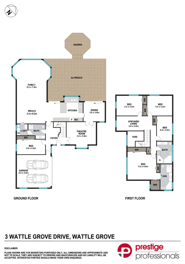 Floorplan of Homely house listing, 3 Wattle Grove Drive, Wattle Grove NSW 2173