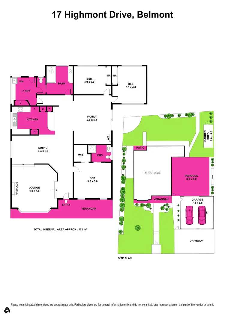 Floorplan of Homely house listing, 17 Highmont Drive, Belmont VIC 3216
