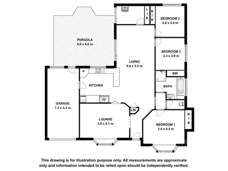 Floorplan of Homely house listing, 20 AUVALE CRESCENT, Mount Gambier SA 5290