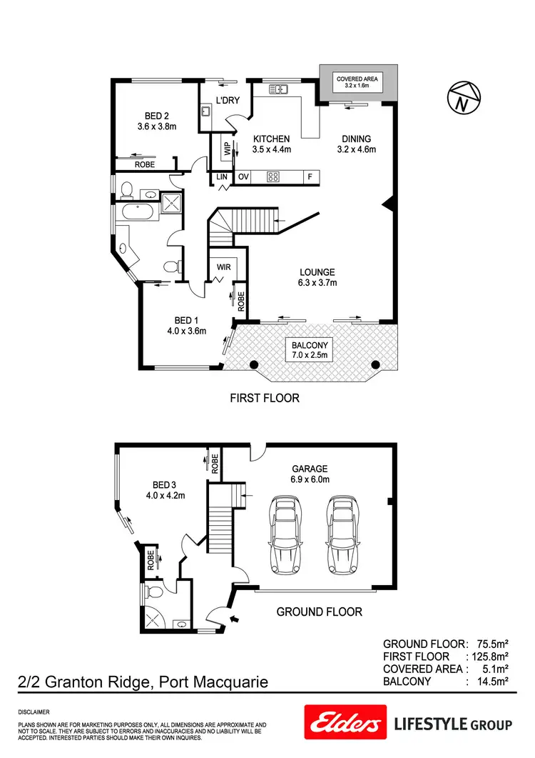Floorplan of Homely house listing, 2 Granton Ridge, Port Macquarie NSW 2444